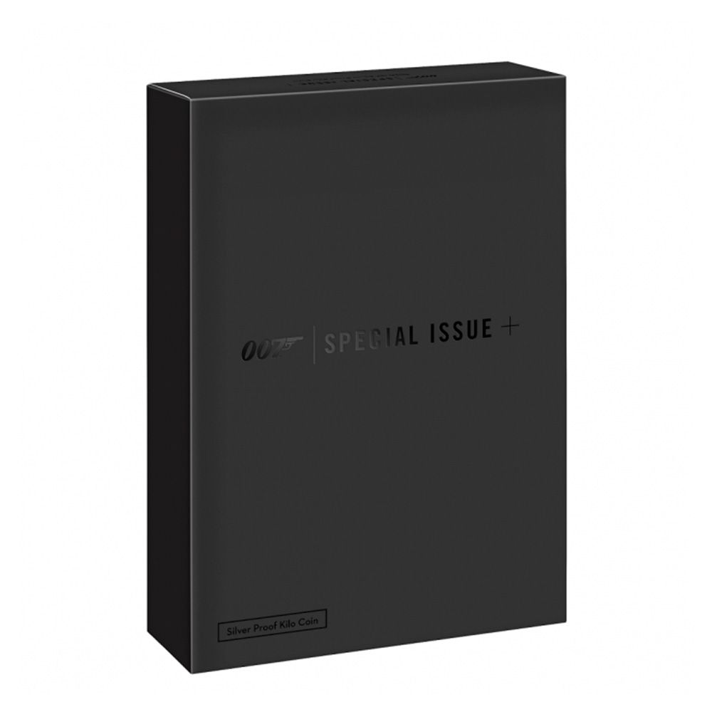 2020 1kg James Bond 007. Special Issue Silver Coin - Royal Mint