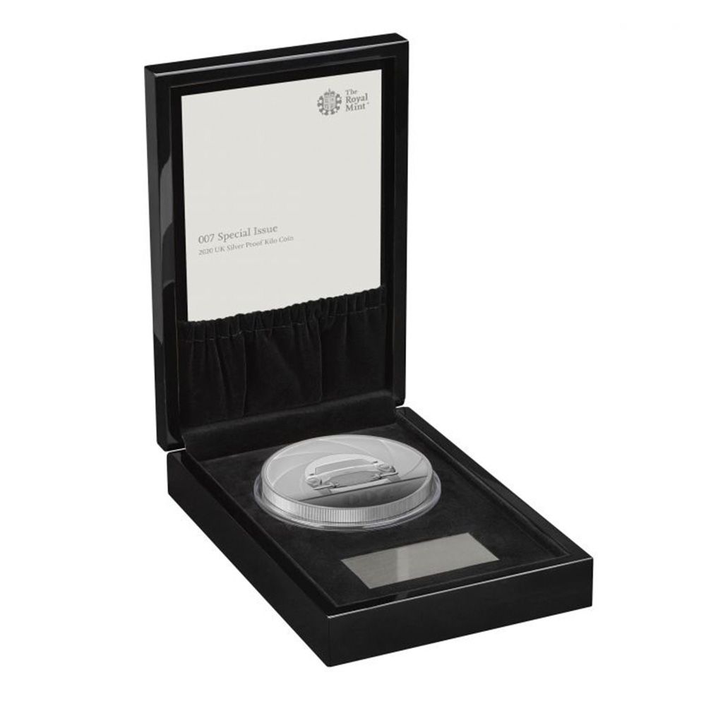 2020 1kg James Bond 007. Special Issue Silver Coin - Royal Mint