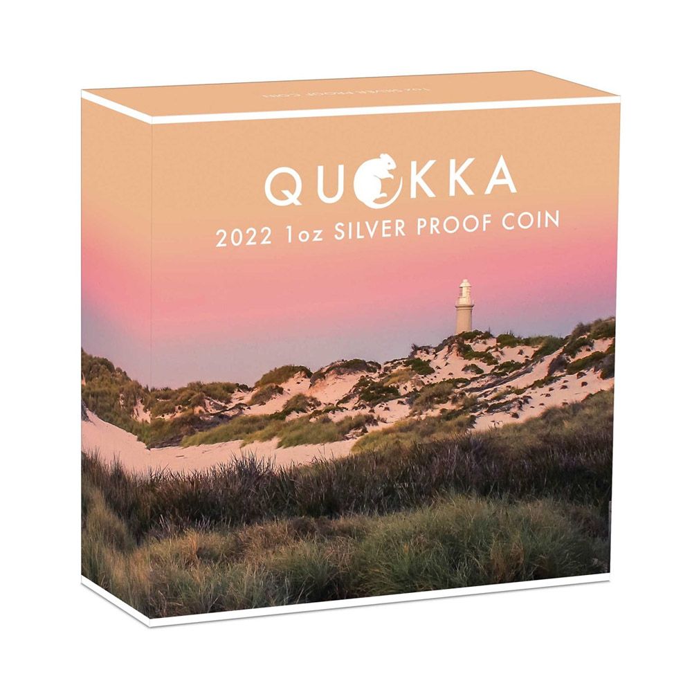 2022 1oz Quokka .9999 Silver Proof Coloured Coin 5