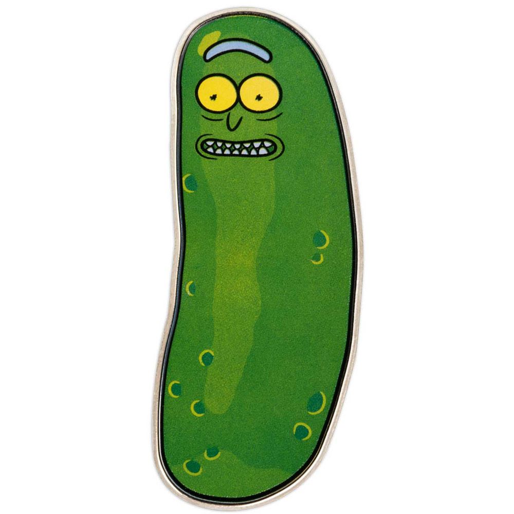 2022 Cook Island 1 oz Silver $1 Rick & Morty Pickle Rick Colorized Coin