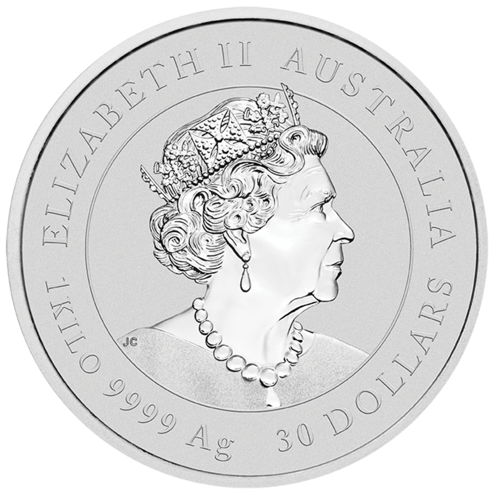 2022 1kg Australian Lunar Series III Year of the Tiger Silver Coin