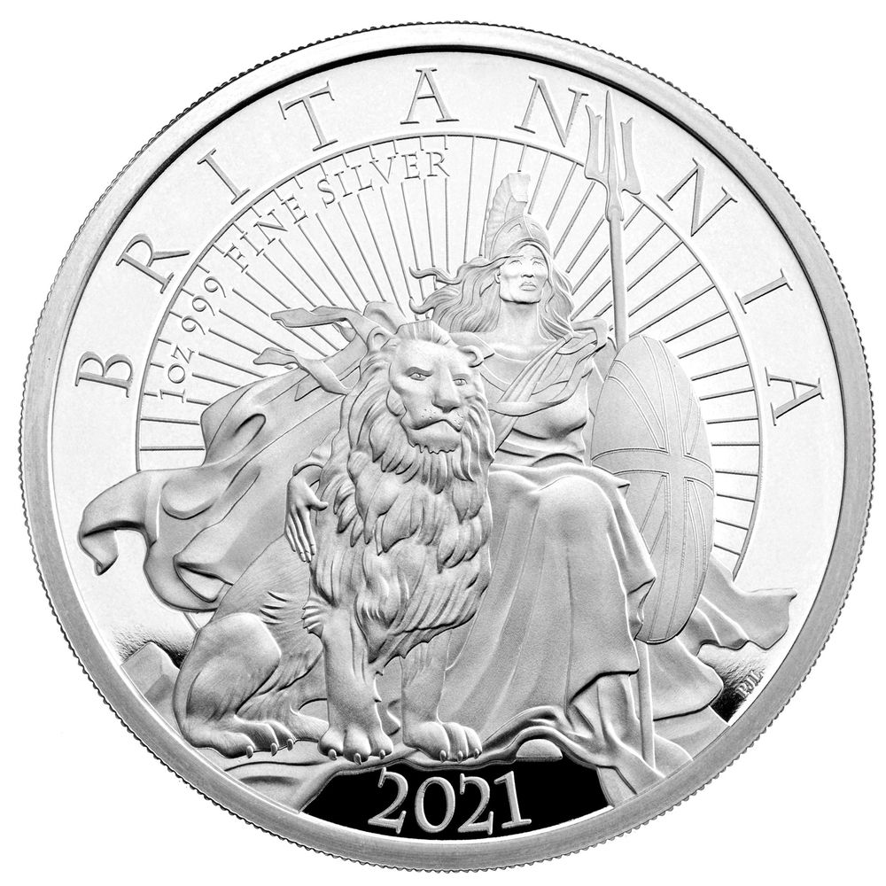 2021 1oz Great Britain Britannia Core Coin Range Silver Proof and Reverse Proof