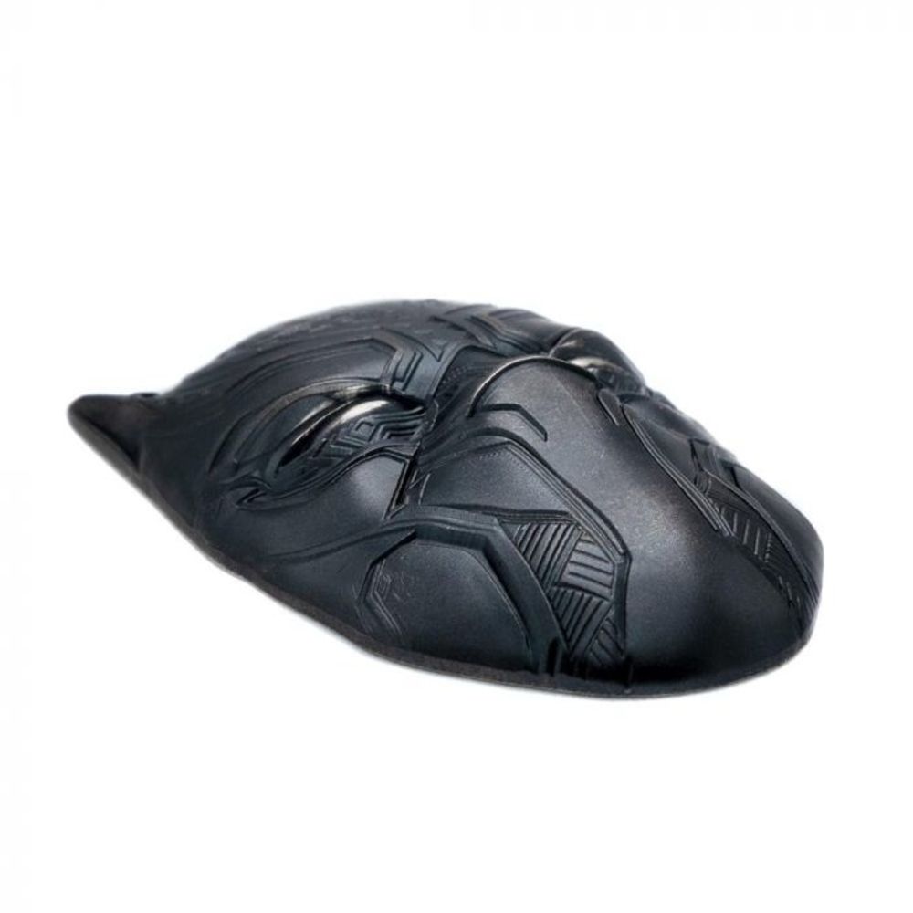 2021 2oz Fiji Marvel Black Panther Mask 999 Silver Antiqued Coin