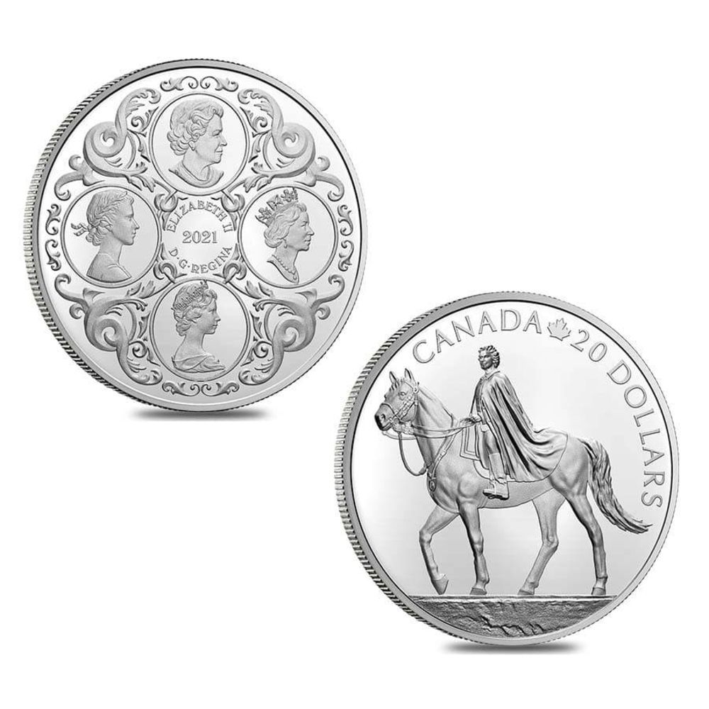2021 A Royal Celebration Two-Coin Set Her Majesty Queen Elizabeth II 95th Birthday