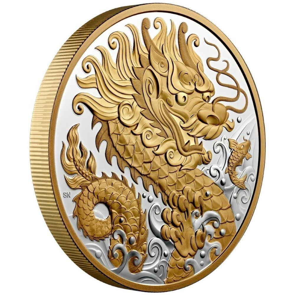 2021 1/2 Kilogram Pure Silver Triumphant Dragon Coin