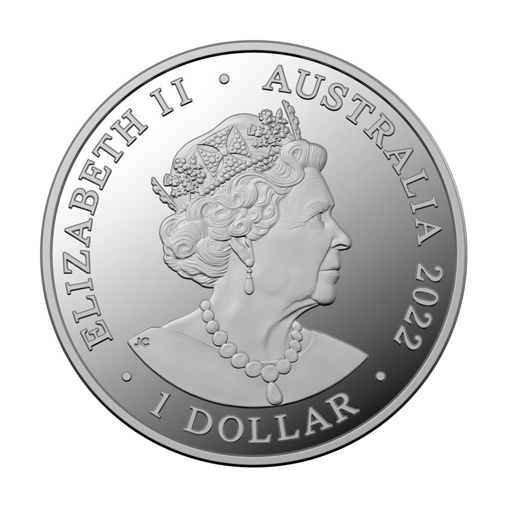 2022 1oz Silver Kangaroo Coin- Impressions of Australia 2