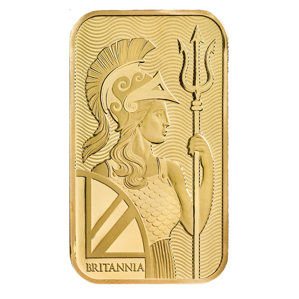 1oz Britannia Gold Minted Bar 3