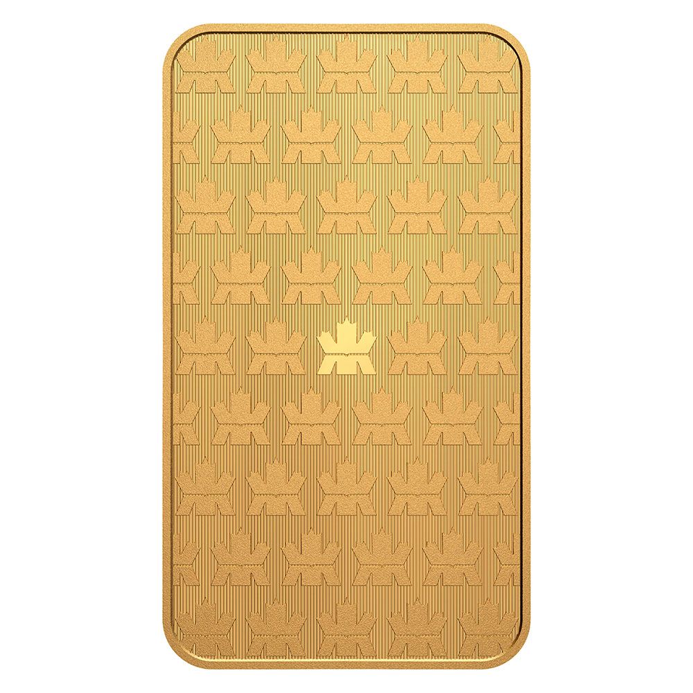 1oz Royal Canadian Mint Gold Bullion Bar 3