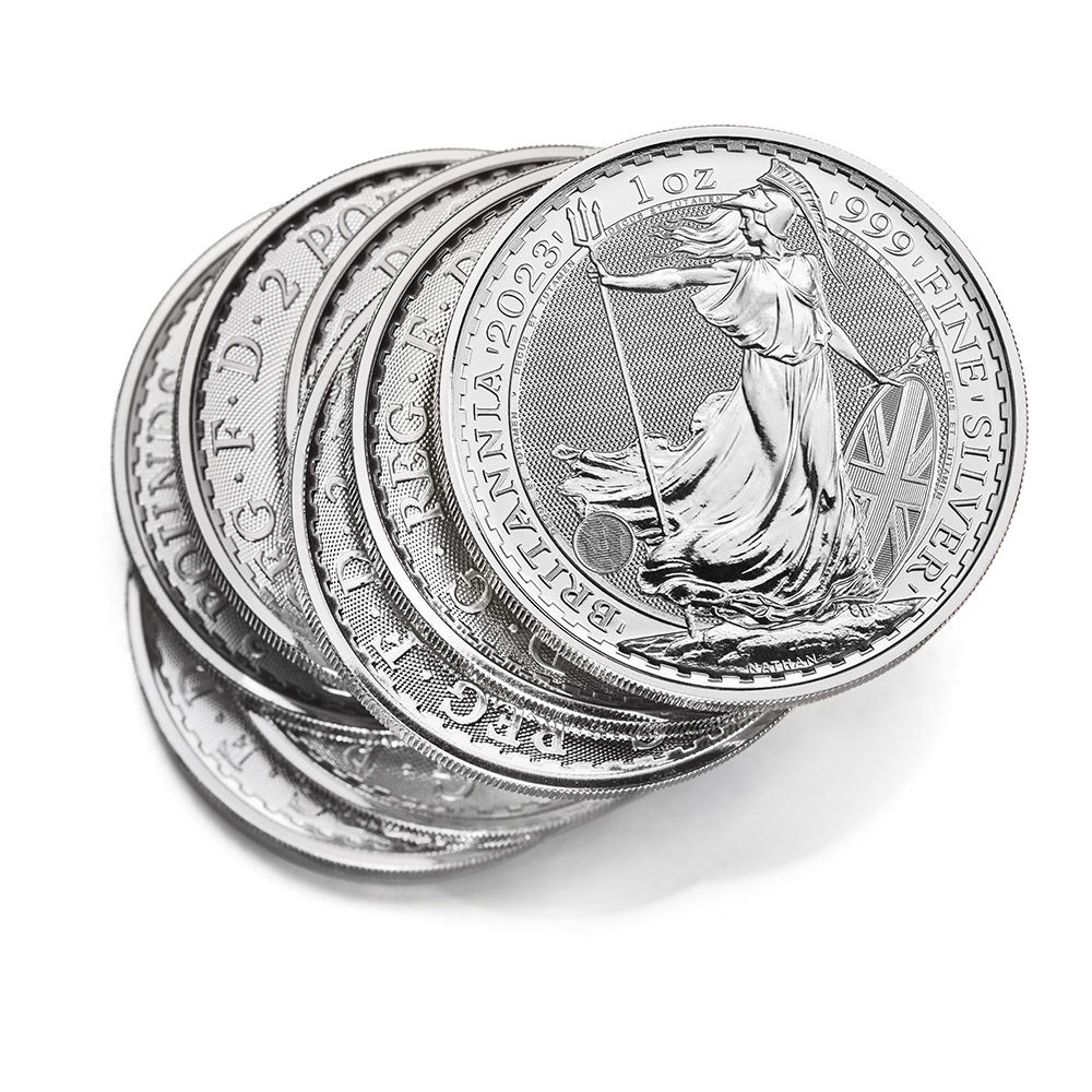 1oz Royal Mint Silver Britannia (2023)- New King Charles III Effigy-6