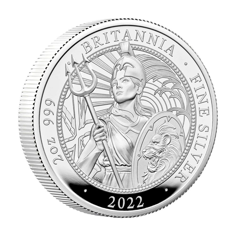 2022 The Britannia 2022 UK 2oz Silver Proof Coin 1