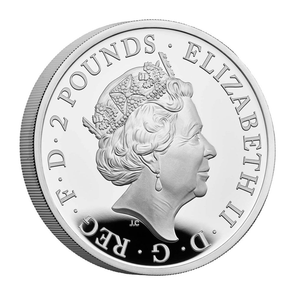 2022 The Britannia UK 1 oz Silver Proof Coin - The Royal Mint