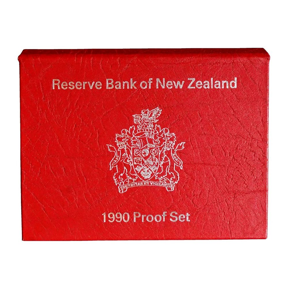 1990 New Zealand - Annual Proof Coin Set (Pre-Owned)