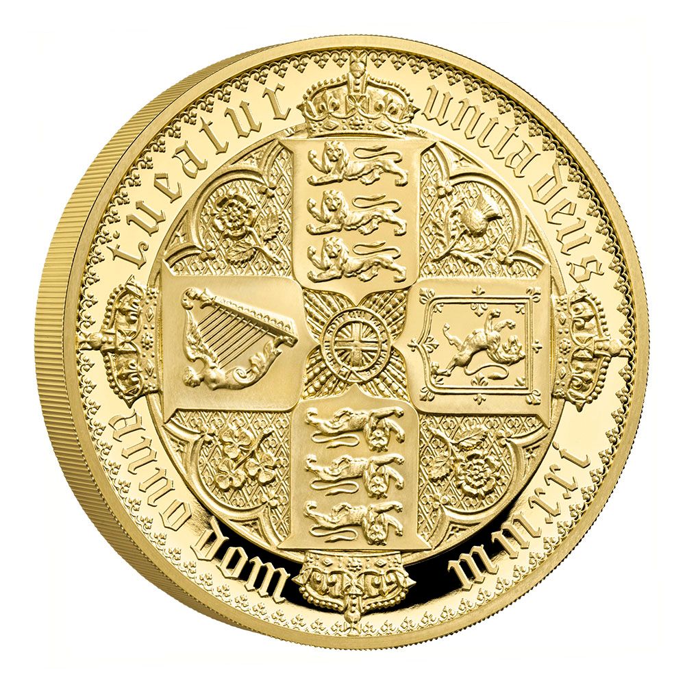 2022 1kg The Gothic Crown: William Wyon Gold Proof Coin 1