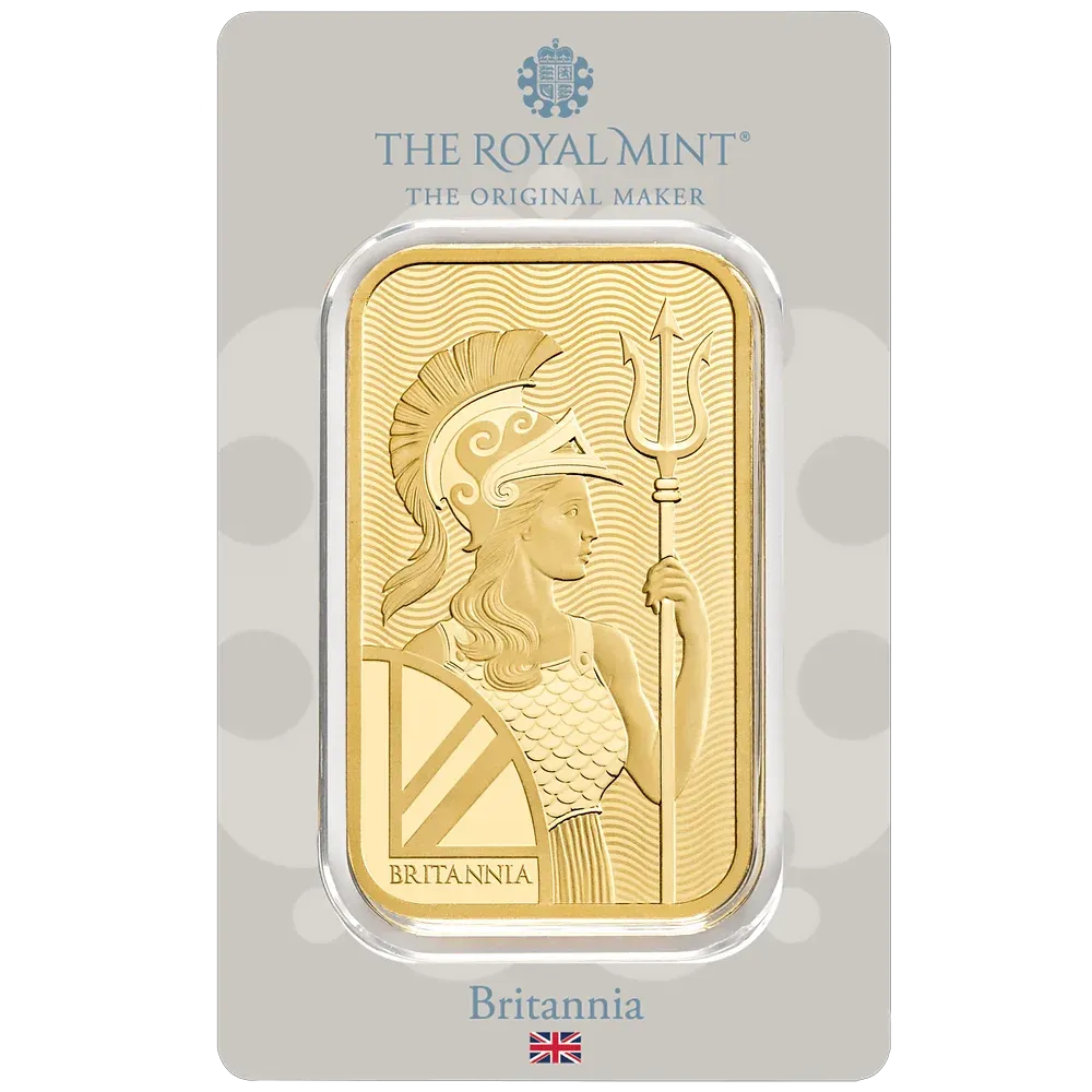 100g Gold Britannia Minted Bar