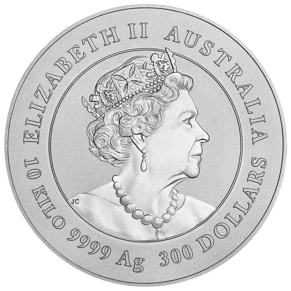 2021 Year of the Ox Perth Mint Lunar 10kg Silver Bullion Coin 3