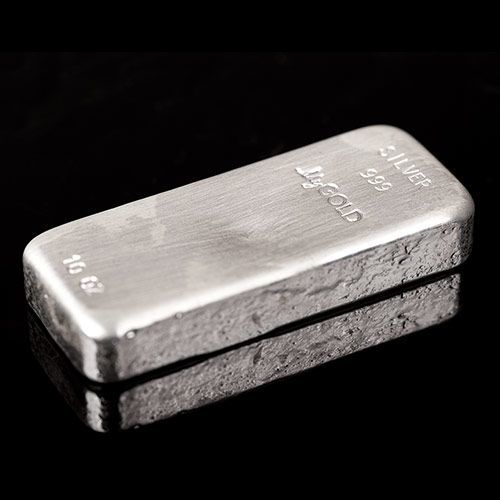 10oz Silver MyGold® Cast Bar