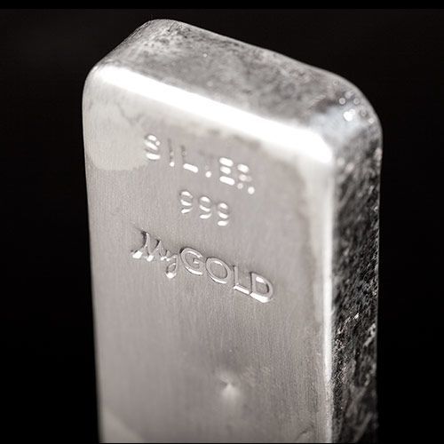10oz Silver MyGold® Cast Bar