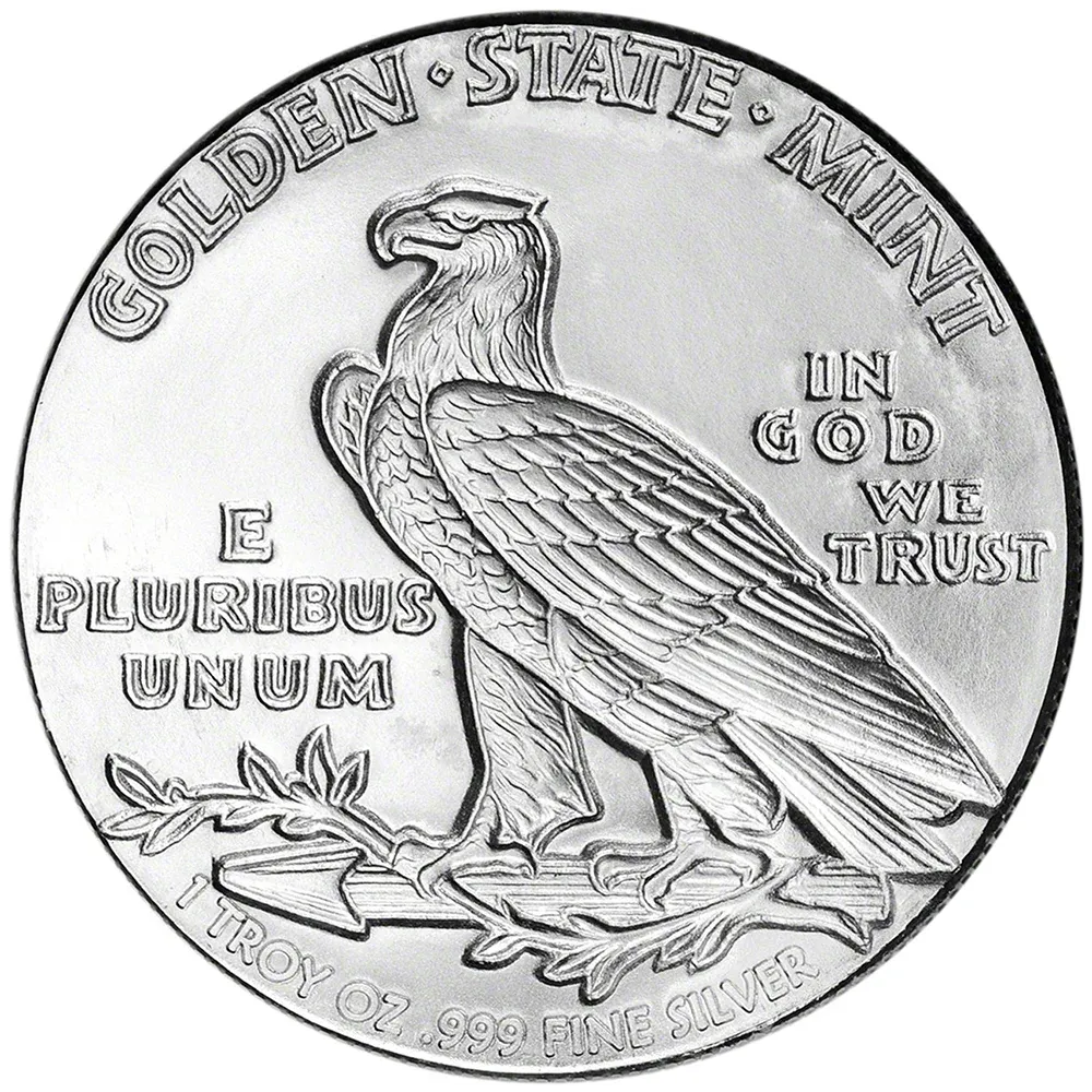1929 1oz Silver Round - Incuse Indian