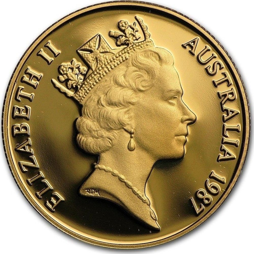 1987 Australian $200 Arthur Phillip 10g 22ct Proof Coin