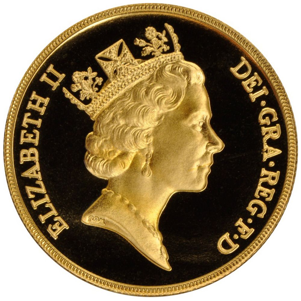 1988 Full Sovereign £2 Proof Coin (Pre-Owned)