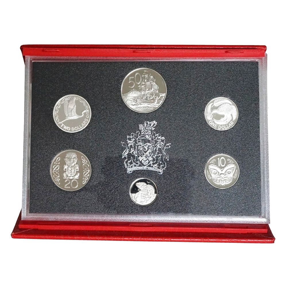 1990 New Zealand - Annual Proof Coin Set (Pre-Owned)