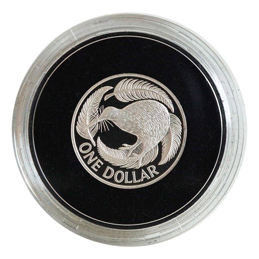 1992 New Zealand Kiwi Dollar (Pre-Owned)