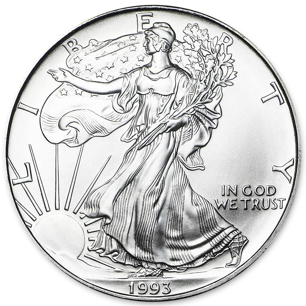 1993 1oz Silver American Eagle (Pre-Owned)