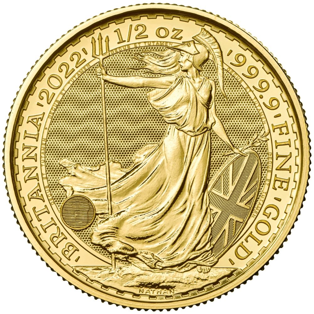 1/2oz Gold Britannia Coin (2022)