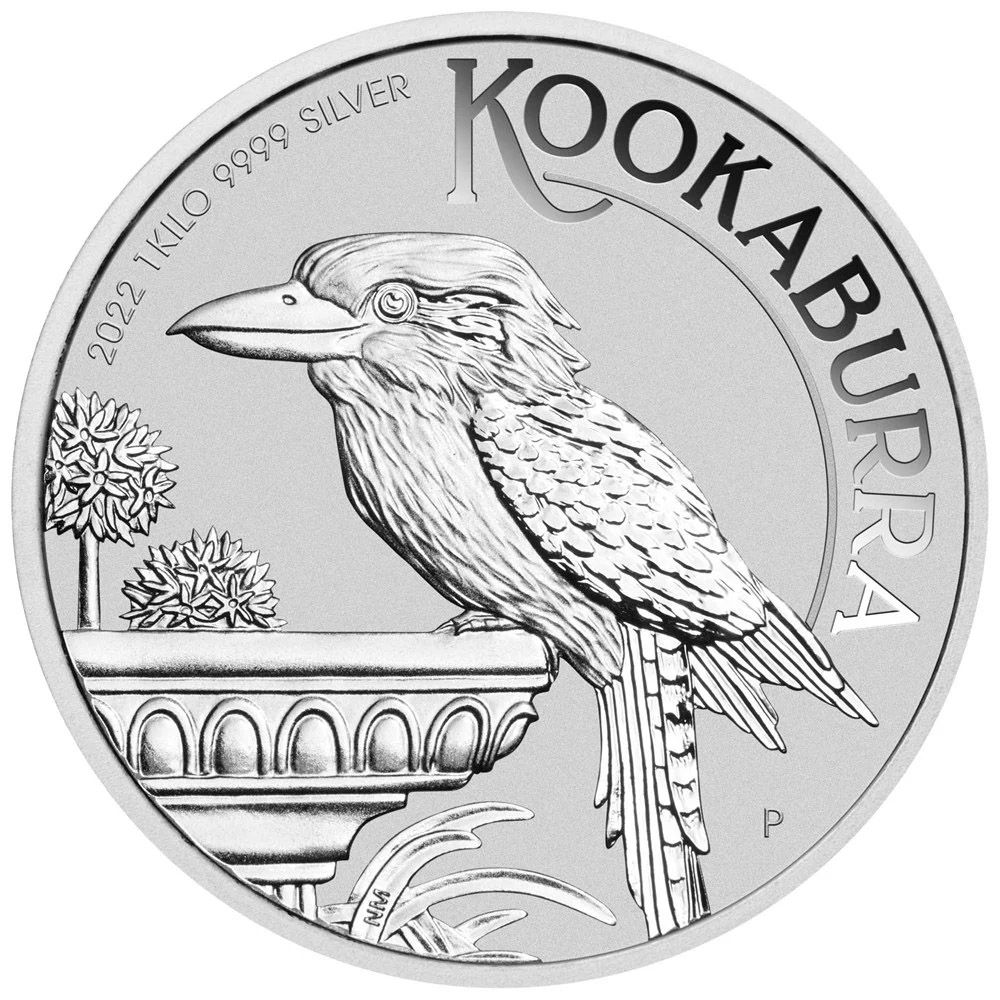 2022 1kg Perth Mint Silver Kookaburra