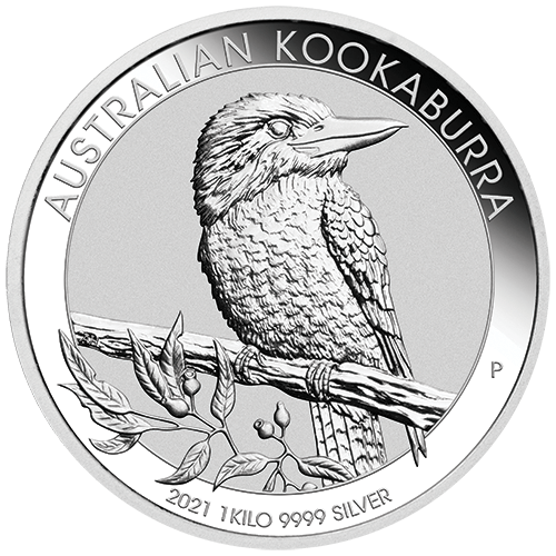 1kg Perth Mint Silver Kookaburra