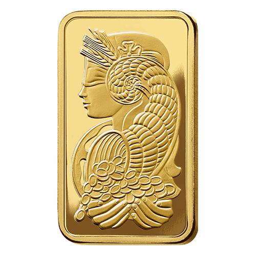 1oz PAMP Suisse Gold Minted Bar