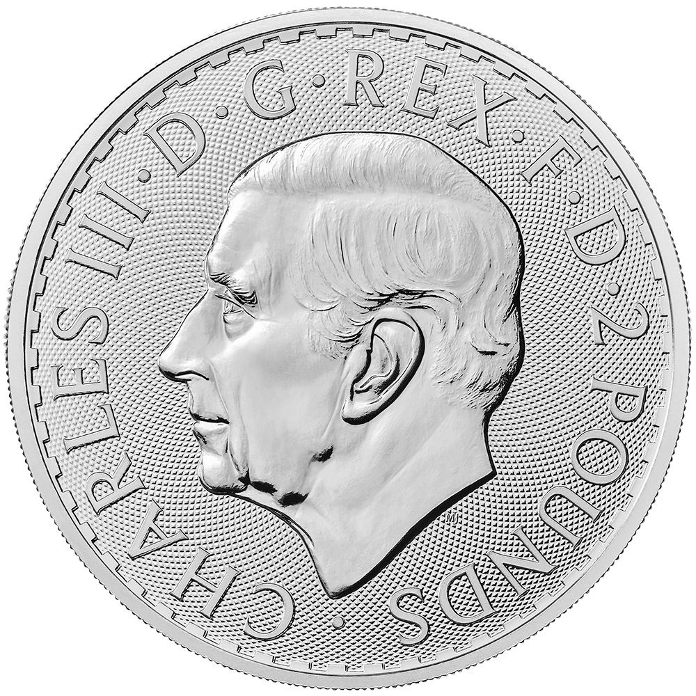 1oz Royal Mint Silver Britannia (2023)- New King Charles III Effigy-4