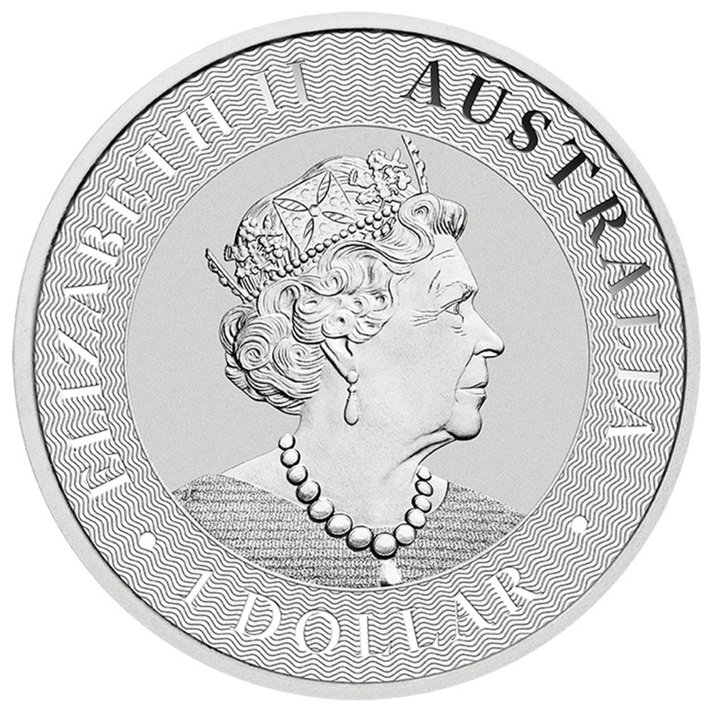 1oz Perth Mint Silver Kangaroo (2022)