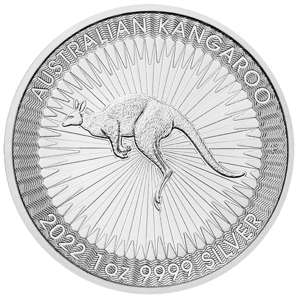 1oz Perth Mint Silver Kangaroo (2022)