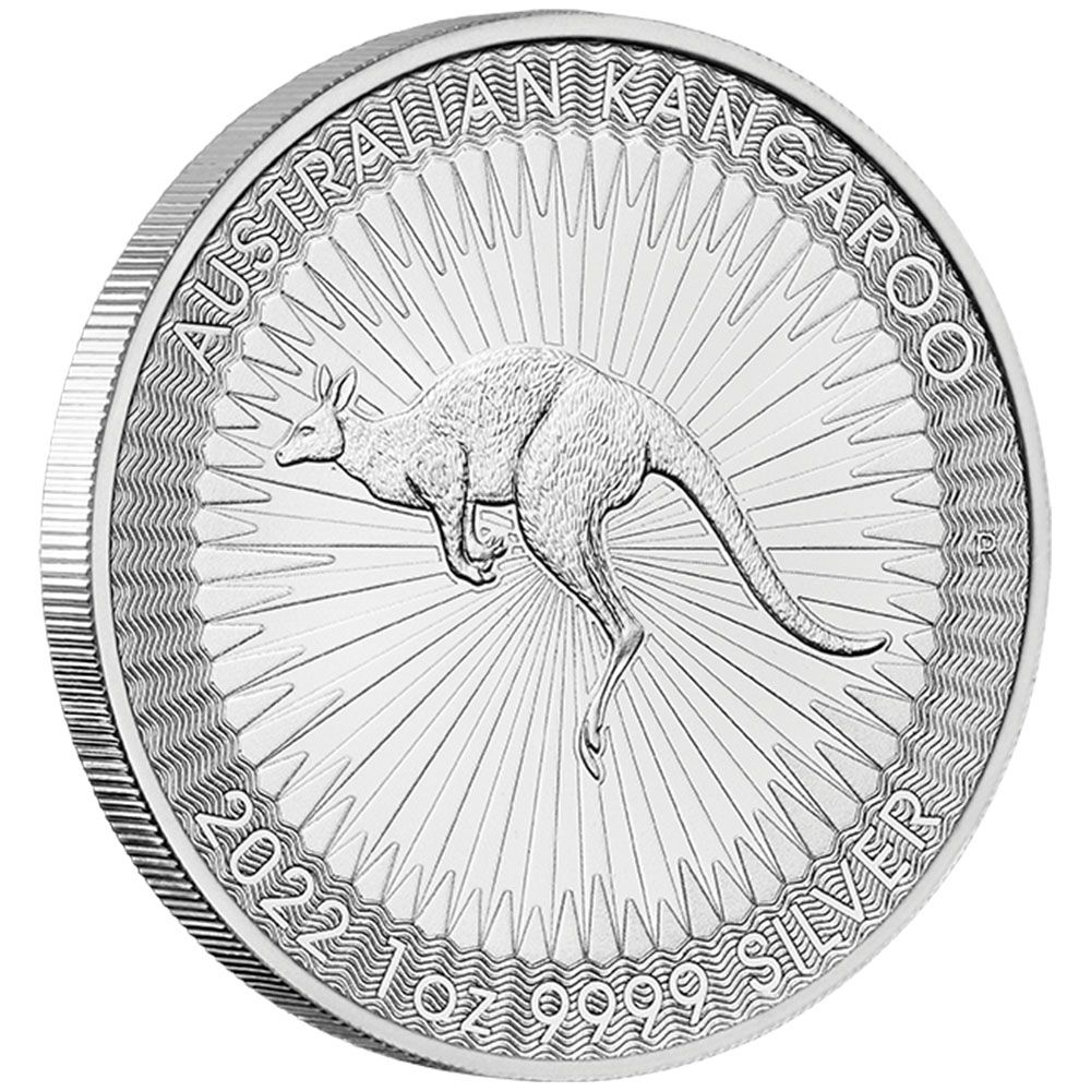 1oz Perth Mint Silver Kangaroo (2022)