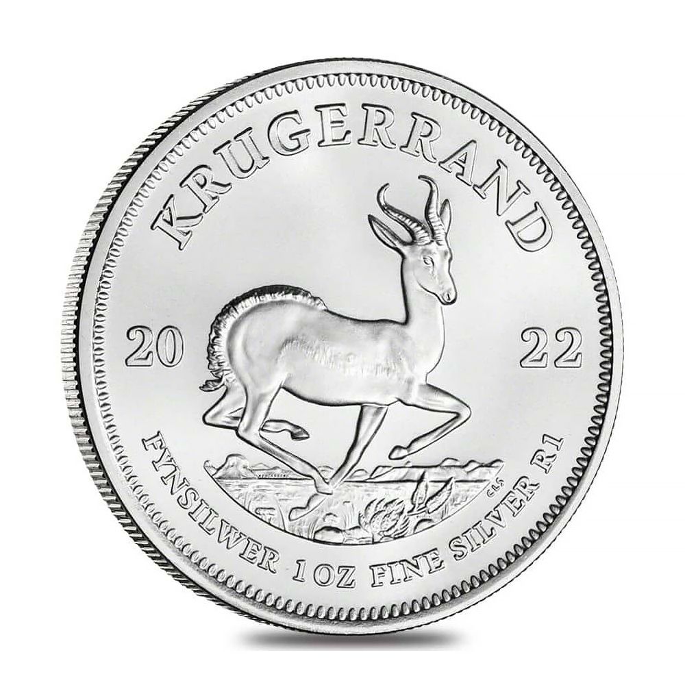 1oz South African Silver Krugerrand (2022)