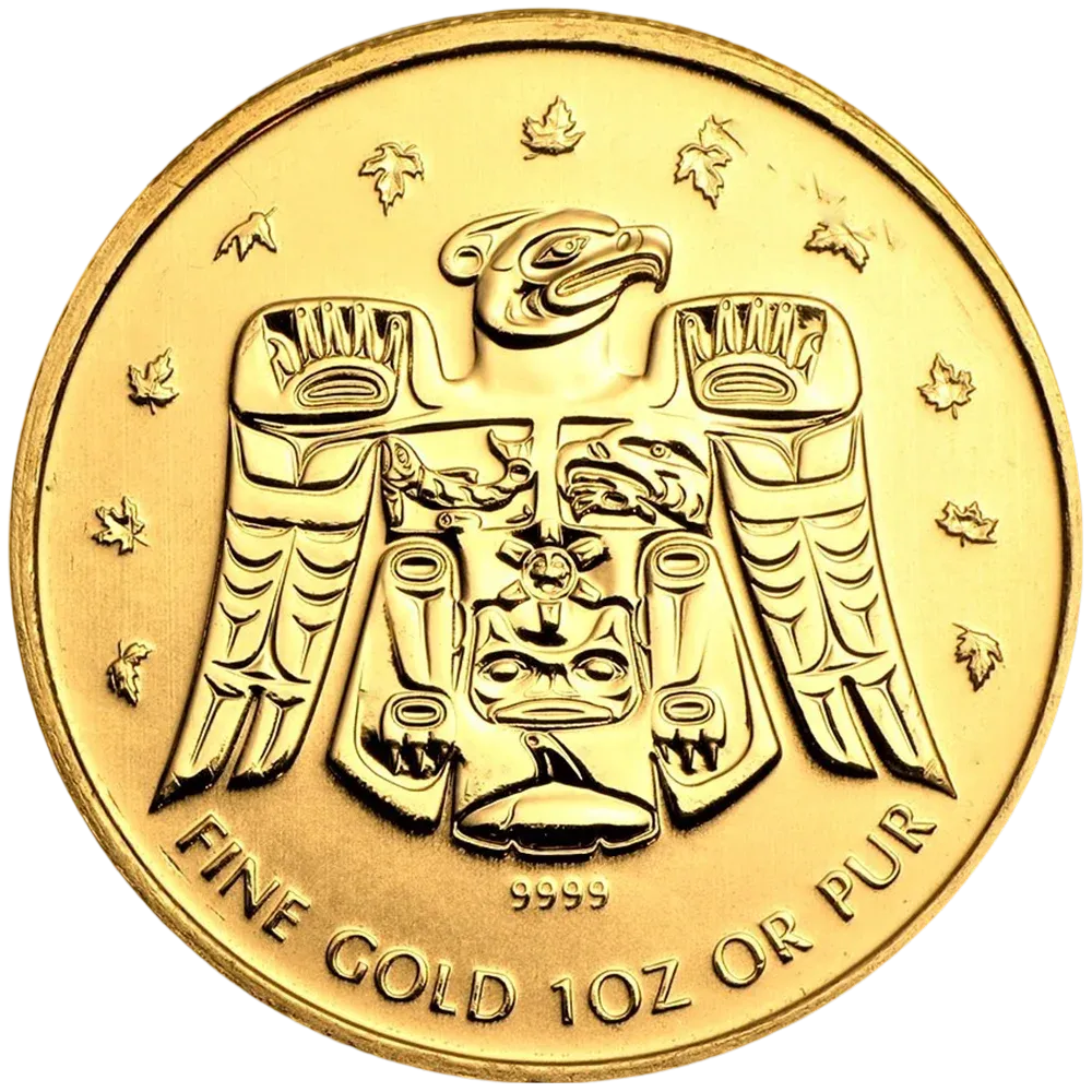 1oz Canadian Gold Maple Leaf Olympics (2009)