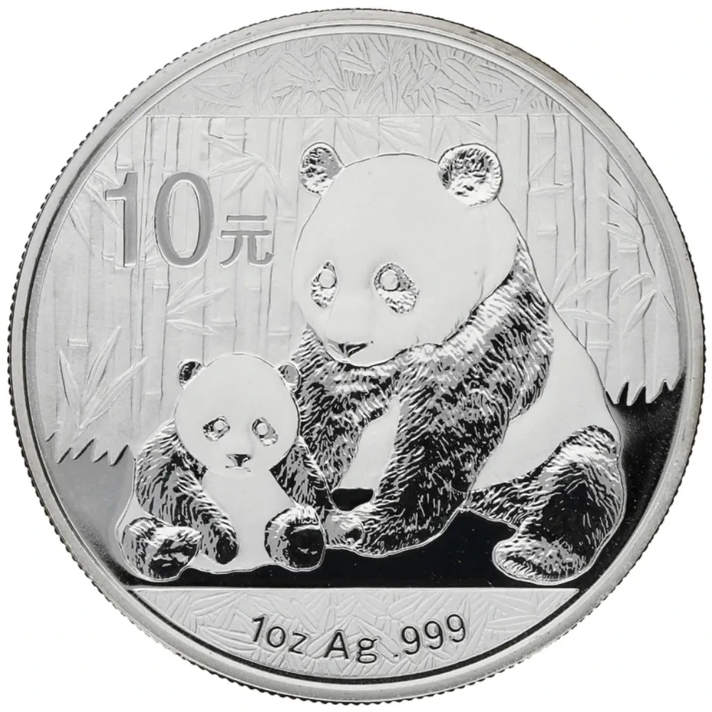1oz China Mint Silver Panda (2012)