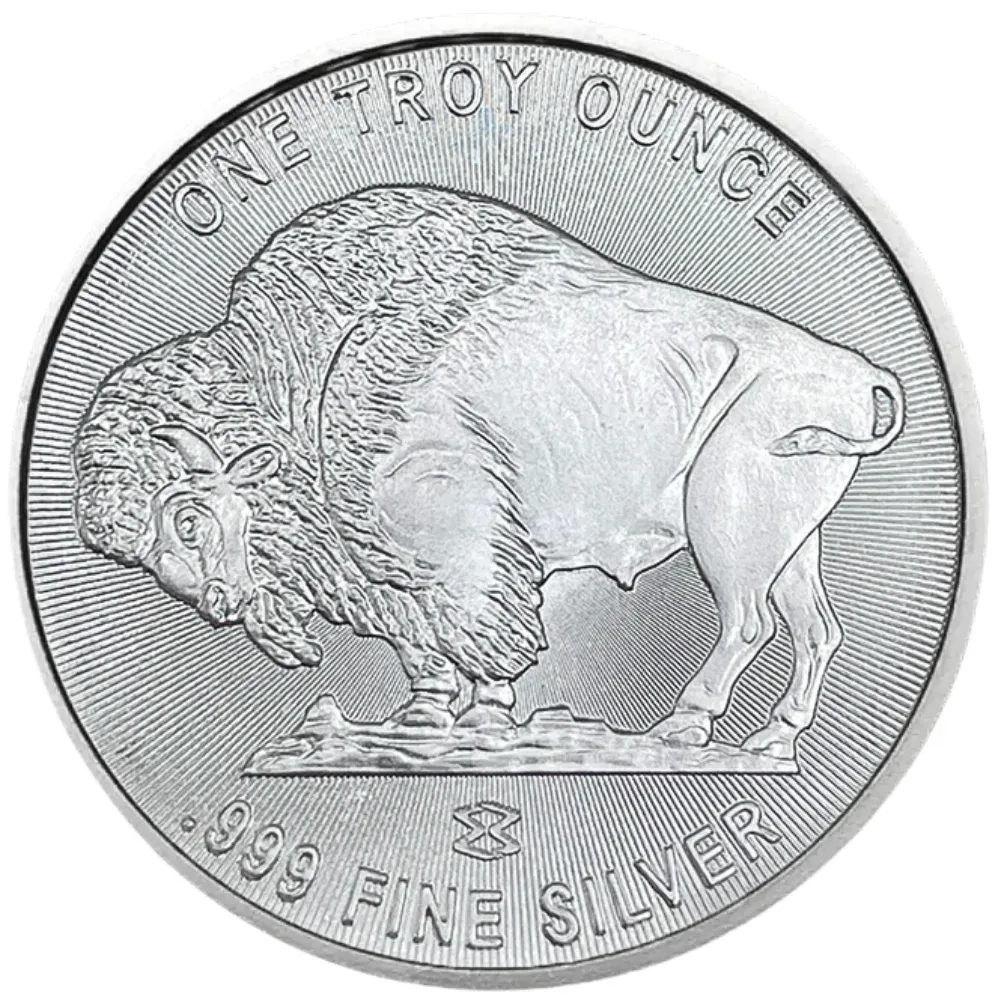 1oz Elemental Mint Silver Buffalo Round (NEW)
