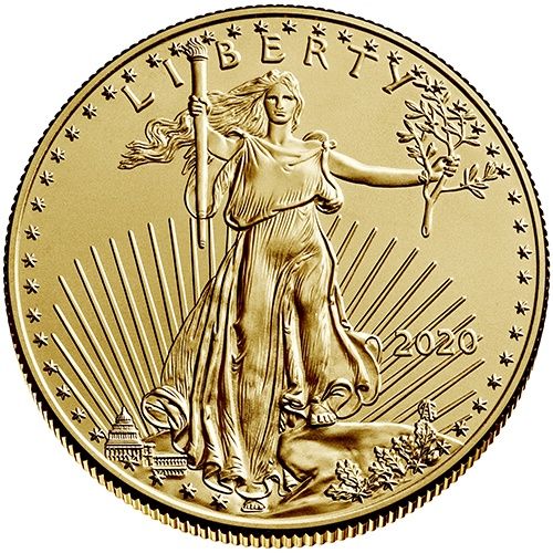 1oz Gold American Eagle 2020