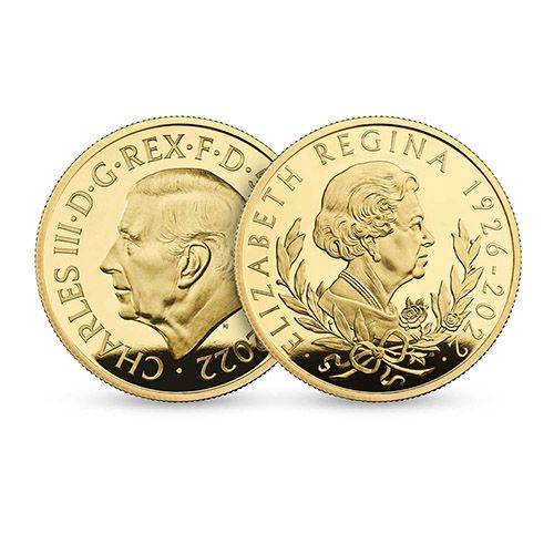 2022 2oz Gold Proof Memorial Coin Her Majesty Queen Elizabeth II