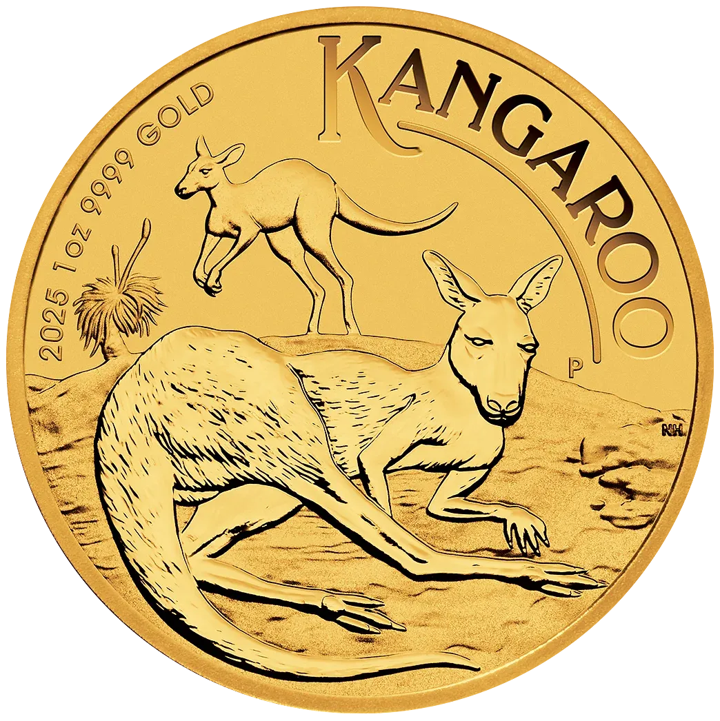1oz Perth Mint Gold Kangaroo (2025)
