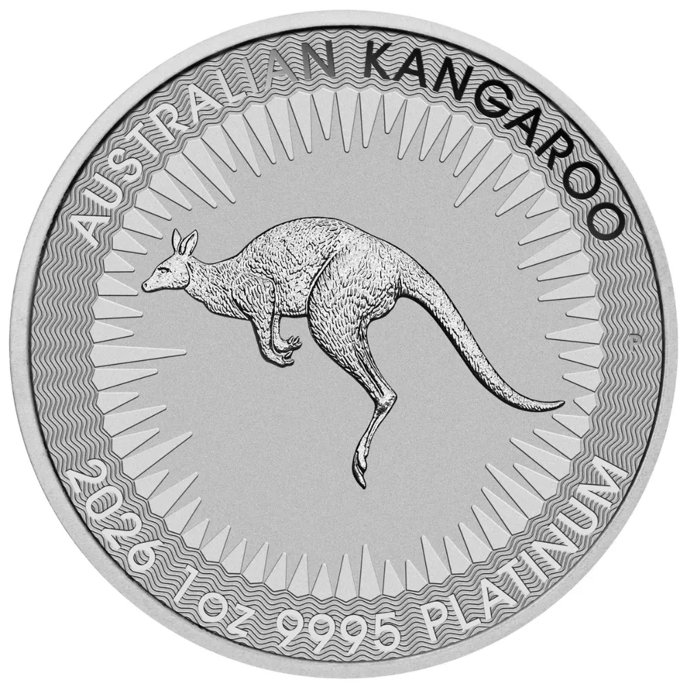 1oz Perth Mint Platinum Kangaroo (2026)