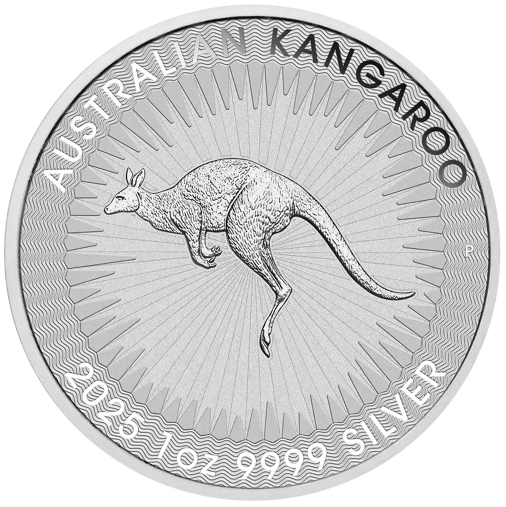 1oz Perth Mint Silver Kangaroo (2025)