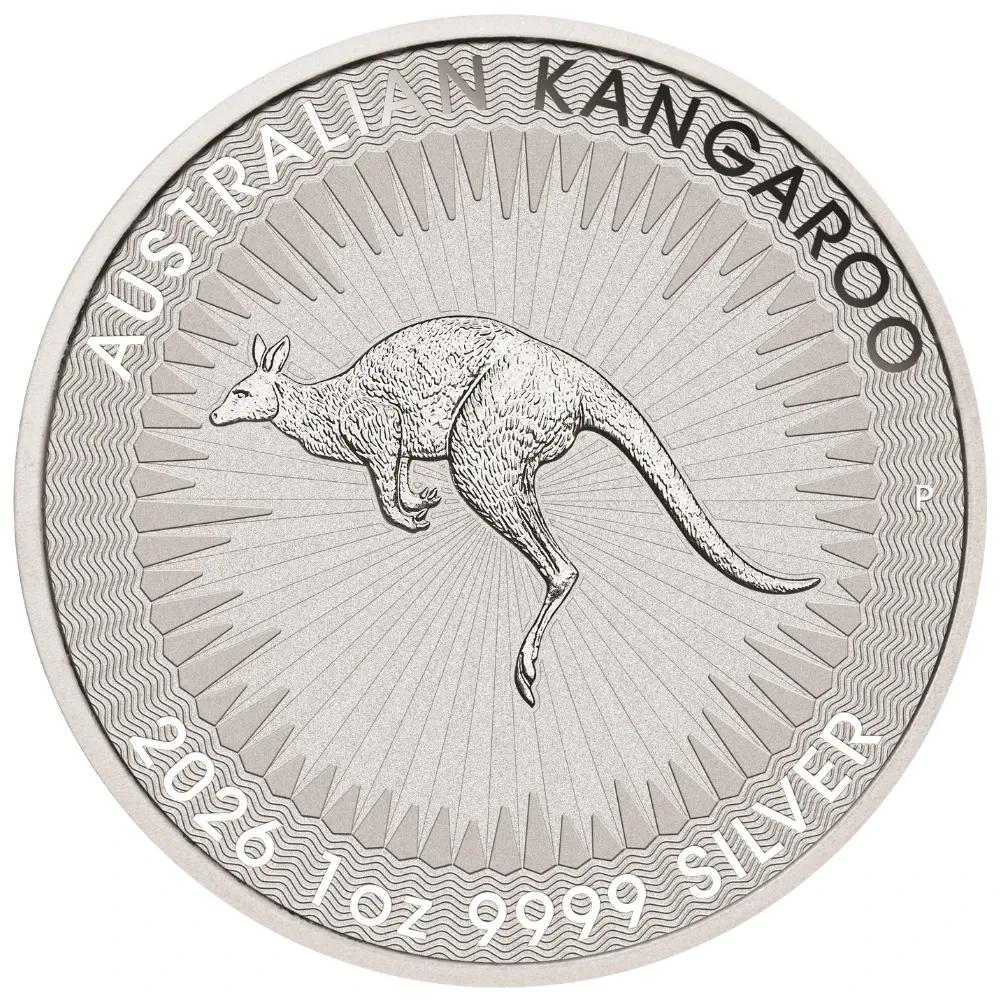 1oz Perth Mint Silver Kangaroo (2026)