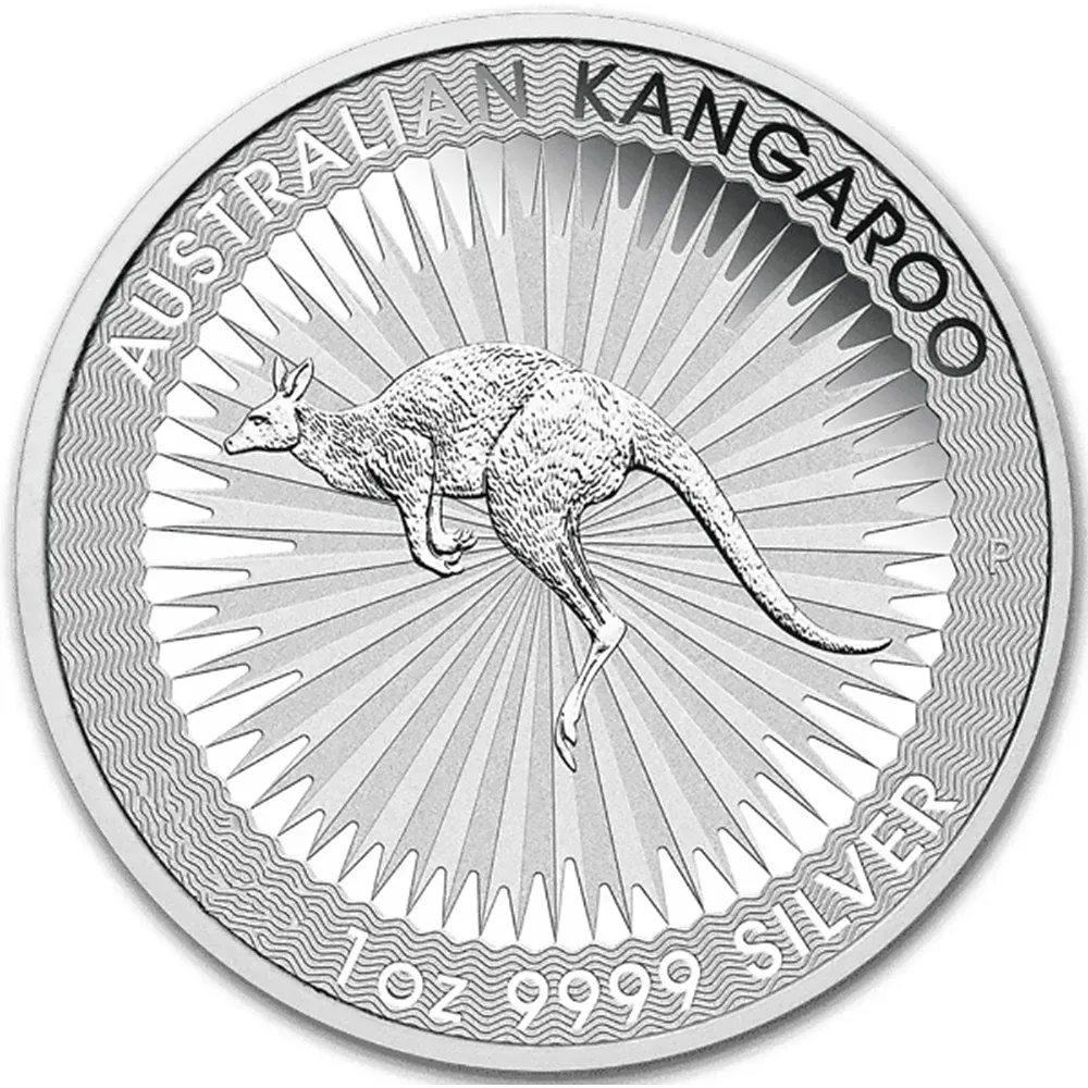1oz Perth Mint Silver Kangaroo Loose Coins (Various Years)