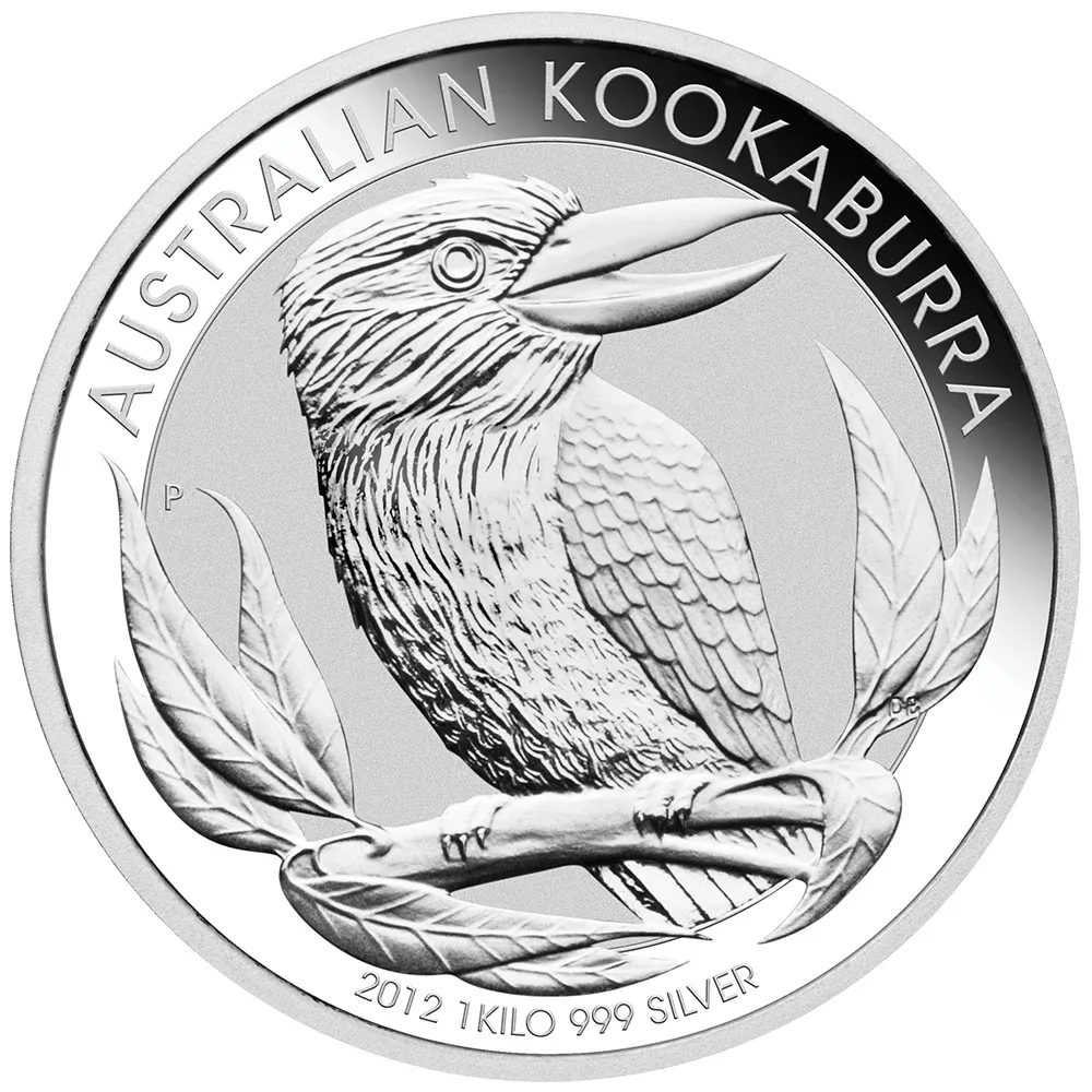 2012 Australia 1 oz Silver Kookaburra Individual Bullion Coin - The Perth Mint
