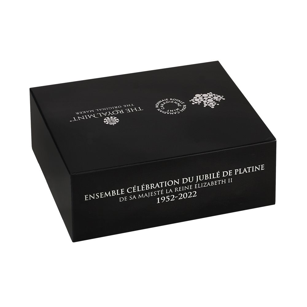 2022 The Platinum Jubilee Celebration Set Her Majesty Queen Elizabeth II 2 Proof Coins