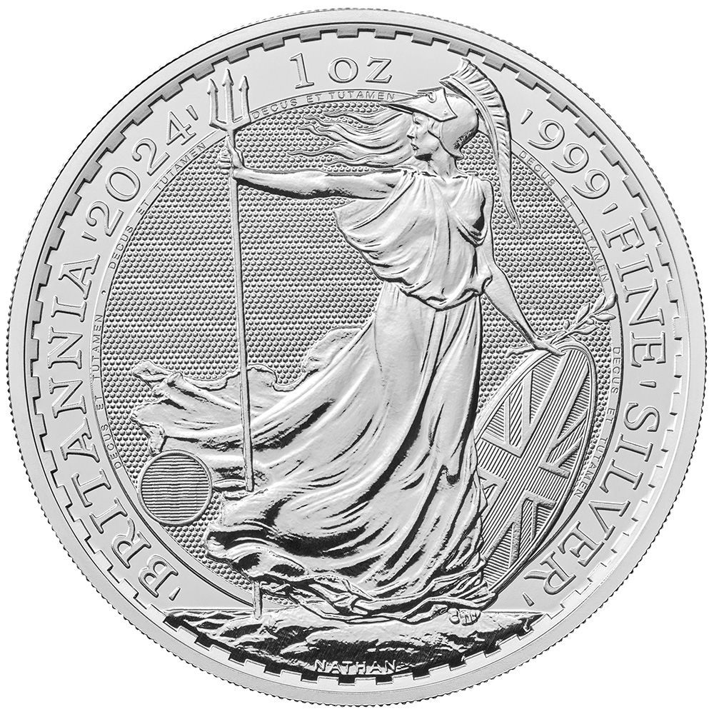 1oz Royal Mint Silver Britannia (2024)