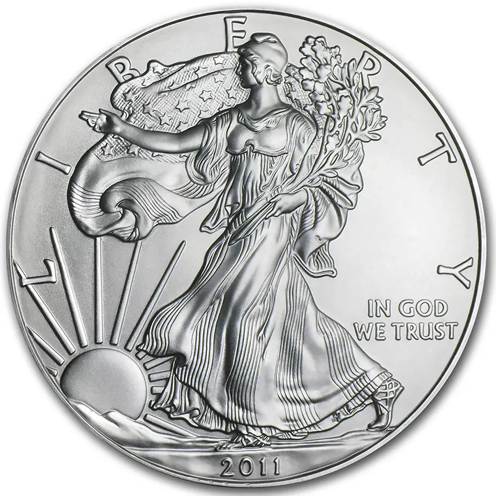 1oz Silver American Eagle Coin (2011)